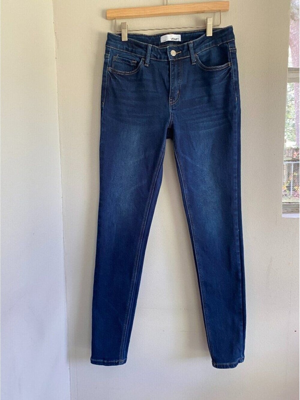 Vervet Jeans Women's 26 Blue Skinny Classic Casual Minimalist Preppy